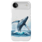 Humpback Whale1 Tough Cases For Apple iPhone (17, 16, 15, 14, 13, 12, 11, X, SE, 8, 7/ Air, Plus, Pro, Max, Mini, XR, XS), Print in USA