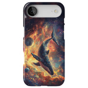 Space Whale 1 Tough Cases For Apple iPhone (17, 16, 15, 14, 13, 12, 11, X, SE, 8, 7/ Air, Plus, Pro, Max, Mini, XR, XS), Print in USA