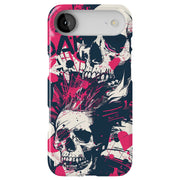 Punk Skulls 2 Tough Cases For Apple iPhone (17, 16, 15, 14, 13, 12, 11, X, SE, 8, 7/ Air, Plus, Pro, Max, Mini, XR, XS), Print in USA