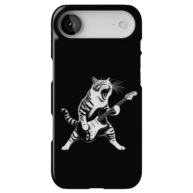 Cat Rock Roll 1 Tough Cases For Apple iPhone (17, 16, 15, 14, 13, 12, 11, X, SE, 8, 7/ Air, Plus, Pro, Max, Mini, XR, XS), Print in USA