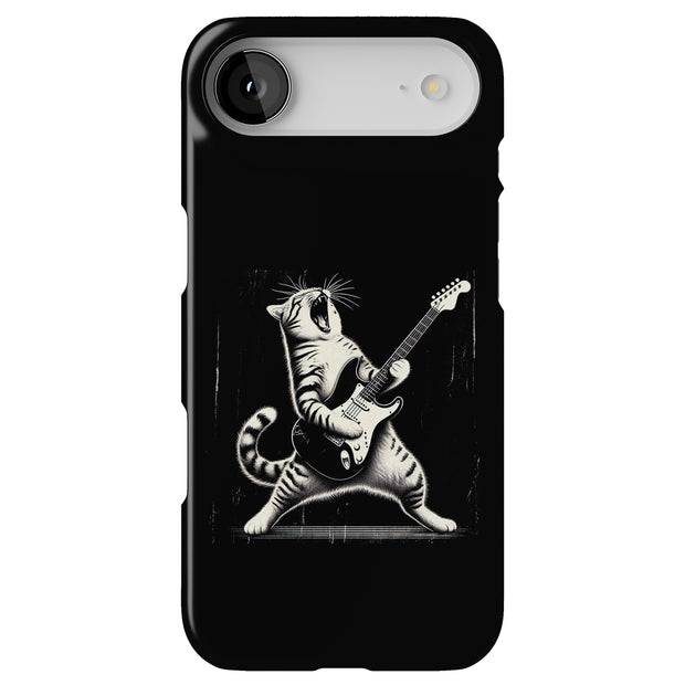 Cat Rock Roll 2 Tough Cases For Apple iPhone (17, 16, 15, 14, 13, 12, 11, X, SE, 8, 7/ Air, Plus, Pro, Max, Mini, XR, XS), Print in USA