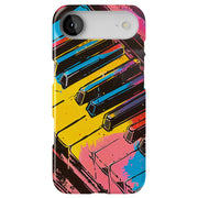 Color Piano Key Tough Cases For Apple iPhone (17, 16, 15, 14, 13, 12, 11, X, SE, 8, 7/ Air, Plus, Pro, Max, Mini, XR, XS), Print in USA