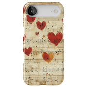 Valentine Music Tough Cases For Apple iPhone (17, 16, 15, 14, 13, 12, 11, X, SE, 8, 7/ Air, Plus, Pro, Max, Mini, XR, XS), Print in USA