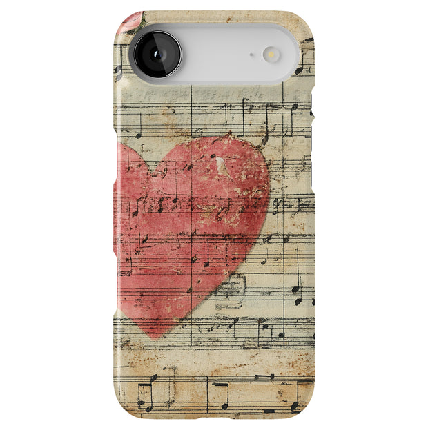 Music Hearts Tough Cases For Apple iPhone (17, 16, 15, 14, 13, 12, 11, X, SE, 8, 7/ Air, Plus, Pro, Max, Mini, XR, XS), Print in USA