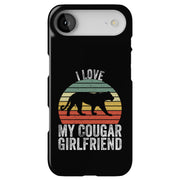Cougar friend Tough Cases For Apple iPhone (17, 16, 15, 14, 13, 12, 11, X, SE, 8, 7/ Air, Plus, Pro, Max, Mini, XR, XS), Print in USA