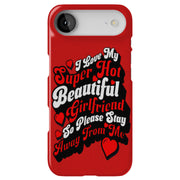 Hot Girlfriend Tough Cases For Apple iPhone (17, 16, 15, 14, 13, 12, 11, X, SE, 8, 7/ Air, Plus, Pro, Max, Mini, XR, XS), Print in USA