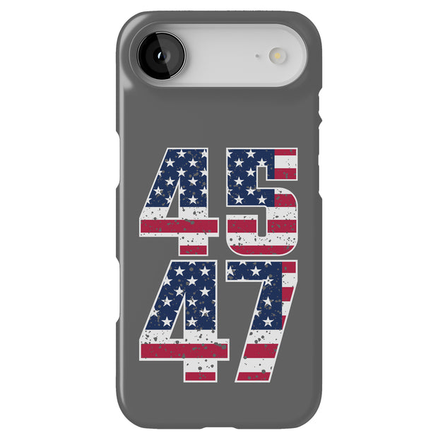 Trump 45 47 Tough Cases For Apple iPhone (17, 16, 15, 14, 13, 12, 11, X, SE, 8, 7/ Air, Plus, Pro, Max, Mini, XR, XS), Print in USA