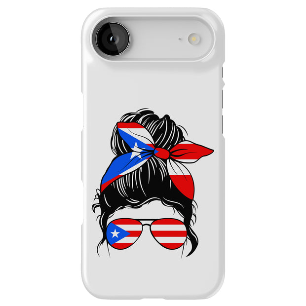 Puerto Rico Bow Tough Cases For Apple iPhone (17, 16, 15, 14, 13, 12, 11, X, SE, 8, 7/ Air, Plus, Pro, Max, Mini, XR, XS), Print in USA