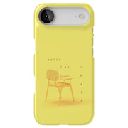 Hi I am Chair Tough Cases For Apple iPhone (17, 16, 15, 14, 13, 12, 11, X, SE, 8, 7/ Air, Plus, Pro, Max, Mini, XR, XS), Print in USA