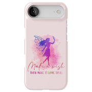 Make Wish Fairy Tough Cases For Apple iPhone (17, 16, 15, 14, 13, 12, 11, X, SE, 8, 7/ Air, Plus, Pro, Max, Mini, XR, XS), Print in USA