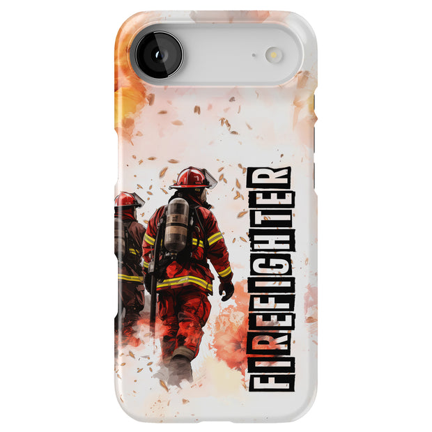 FireFighter Tough Cases For Apple iPhone (17, 16, 15, 14, 13, 12, 11, X, SE, 8, 7/ Air, Plus, Pro, Max, Mini, XR, XS), Print in USA