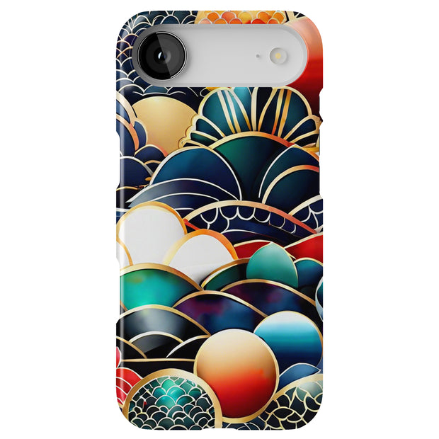 Japanese Wave Tough Cases For Apple iPhone (17, 16, 15, 14, 13, 12, 11, X, SE, 8, 7/ Air, Plus, Pro, Max, Mini, XR, XS), Print in USA