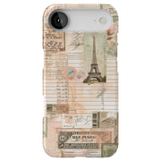 Paris Collage 1 Tough Cases For Apple iPhone (17, 16, 15, 14, 13, 12, 11, X, SE, 8, 7/ Air, Plus, Pro, Max, Mini, XR, XS), Print in USA