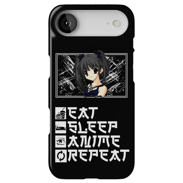 Eat and Anime Tough Cases For Apple iPhone (17, 16, 15, 14, 13, 12, 11, X, SE, 8, 7/ Air, Plus, Pro, Max, Mini, XR, XS), Print in USA