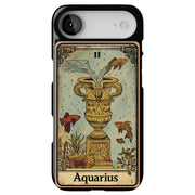 Zodiac Aquarius Tough Cases For Apple iPhone (17, 16, 15, 14, 13, 12, 11, X, SE, 8, 7/ Air, Plus, Pro, Max, Mini, XR, XS), Print in USA