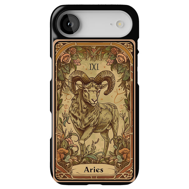 Zodiac Aries Tough Cases For Apple iPhone (17, 16, 15, 14, 13, 12, 11, X, SE, 8, 7/ Air, Plus, Pro, Max, Mini, XR, XS), Print in USA