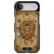 Zodiac Leo Tough Cases For Apple iPhone (17, 16, 15, 14, 13, 12, 11, X, SE, 8, 7/ Air, Plus, Pro, Max, Mini, XR, XS), Print in USA