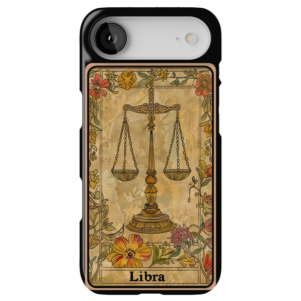 Zodiac Libra Tough Cases For Apple iPhone (17, 16, 15, 14, 13, 12, 11, X, SE, 8, 7/ Air, Plus, Pro, Max, Mini, XR, XS), Print in USA