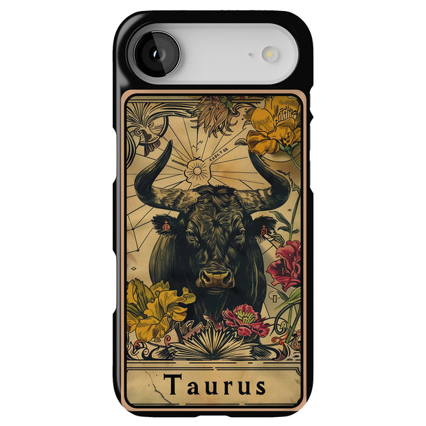 Zodiac Taurus Tough Cases For Apple iPhone (17, 16, 15, 14, 13, 12, 11, X, SE, 8, 7/ Air, Plus, Pro, Max, Mini, XR, XS), Print in USA