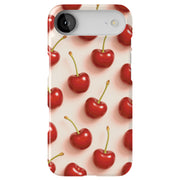 Cherry Delight Tough Cases For Apple iPhone (17, 16, 15, 14, 13, 12, 11, X, SE, 8, 7/ Air, Plus, Pro, Max, Mini, XR, XS), Print in USA