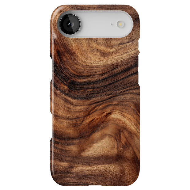 Swirl Wood Grain Tough Cases For Apple iPhone (17, 16, 15, 14, 13, 12, 11, X, SE, 8, 7/ Air, Plus, Pro, Max, Mini, XR, XS), Print in USA