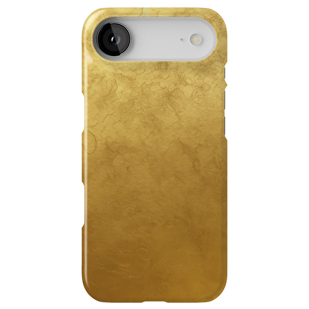 Gold Foil Wrap Tough Cases For Apple iPhone (17, 16, 15, 14, 13, 12, 11, X, SE, 8, 7/ Air, Plus, Pro, Max, Mini, XR, XS), Print in USA