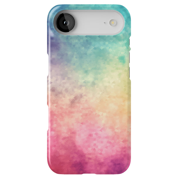 Rainbow Pastel Tough Cases For Apple iPhone (17, 16, 15, 14, 13, 12, 11, X, SE, 8, 7/ Air, Plus, Pro, Max, Mini, XR, XS), Print in USA