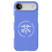 RN Nurse Caffeine Tough Cases For Apple iPhone (17, 16, 15, 14, 13, 12, 11, X, SE, 8, 7/ Air, Plus, Pro, Max, Mini, XR, XS), Print in USA