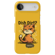 Snarky Cat Fart Tough Cases For Apple iPhone (17, 16, 15, 14, 13, 12, 11, X, SE, 8, 7/ Air, Plus, Pro, Max, Mini, XR, XS), Print in USA