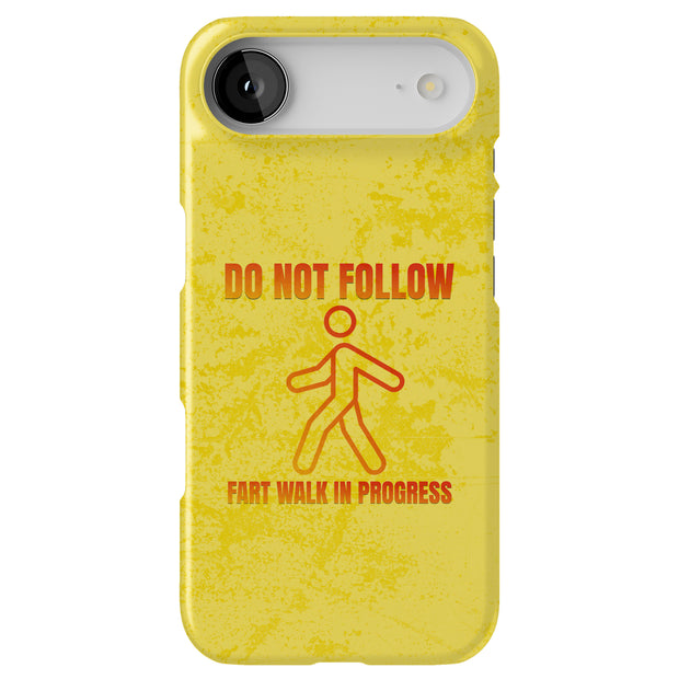 Fart Walking Tough Cases For Apple iPhone (17, 16, 15, 14, 13, 12, 11, X, SE, 8, 7/ Air, Plus, Pro, Max, Mini, XR, XS), Print in USA