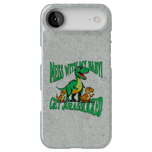 Get Jurasskicked Tough Cases For Apple iPhone (17, 16, 15, 14, 13, 12, 11, X, SE, 8, 7/ Air, Plus, Pro, Max, Mini, XR, XS), Print in USA