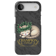 Catnap Champion Tough Cases For Apple iPhone (17, 16, 15, 14, 13, 12, 11, X, SE, 8, 7/ Air, Plus, Pro, Max, Mini, XR, XS), Print in USA
