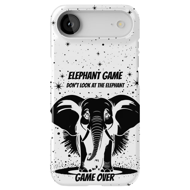 Elephant Game Tough Cases For Apple iPhone (17, 16, 15, 14, 13, 12, 11, X, SE, 8, 7/ Air, Plus, Pro, Max, Mini, XR, XS), Print in USA