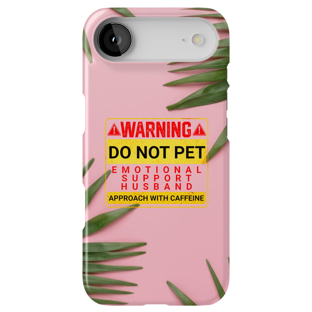 Emotional Support Tough Cases For Apple iPhone (17, 16, 15, 14, 13, 12, 11, X, SE, 8, 7/ Air, Plus, Pro, Max, Mini, XR, XS), Print in USA