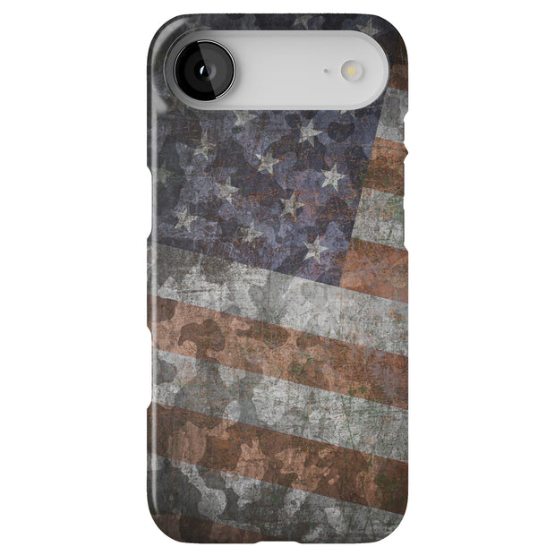 American Flag 2 Tough Cases For Apple iPhone (17, 16, 15, 14, 13, 12, 11, X, SE, 8, 7/ Air, Plus, Pro, Max, Mini, XR, XS), Print in USA