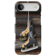 Hockey Skates Tough Cases For Apple iPhone (17, 16, 15, 14, 13, 12, 11, X, SE, 8, 7/ Air, Plus, Pro, Max, Mini, XR, XS), Print in USA