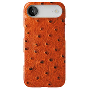 Orange Ostrich Tough Cases For Apple iPhone (17, 16, 15, 14, 13, 12, 11, X, SE, 8, 7/ Air, Plus, Pro, Max, Mini, XR, XS), Print in USA