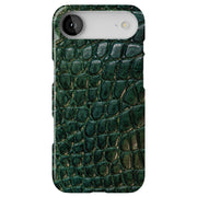 Green Alligator Tough Cases For Apple iPhone (17, 16, 15, 14, 13, 12, 11, X, SE, 8, 7/ Air, Plus, Pro, Max, Mini, XR, XS), Print in USA