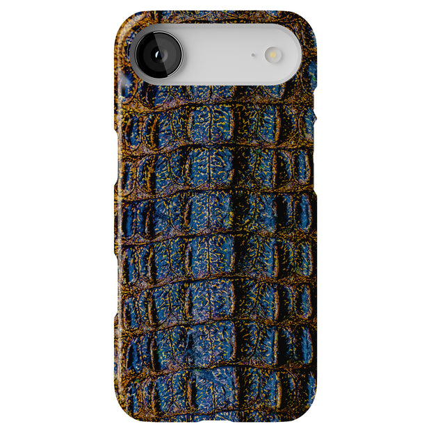 Blue Crocodile Tough Cases For Apple iPhone (17, 16, 15, 14, 13, 12, 11, X, SE, 8, 7/ Air, Plus, Pro, Max, Mini, XR, XS), Print in USA