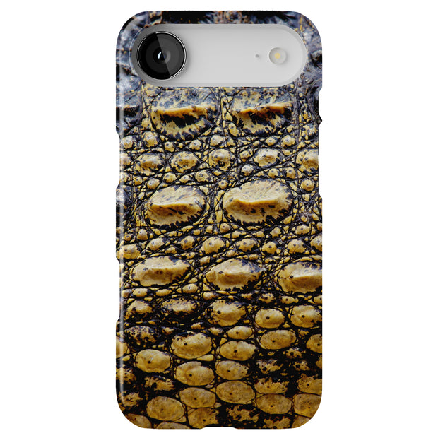 Crocodile 03 Tough Cases For Apple iPhone (17, 16, 15, 14, 13, 12, 11, X, SE, 8, 7/ Air, Plus, Pro, Max, Mini, XR, XS), Print in USA