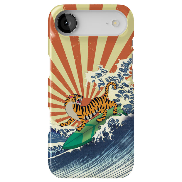 Japanese Tiger Tough Cases For Apple iPhone (17, 16, 15, 14, 13, 12, 11, X, SE, 8, 7/ Air, Plus, Pro, Max, Mini, XR, XS), Print in USA