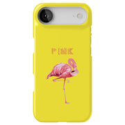 Flamingo Stand Tough Cases For Apple iPhone (17, 16, 15, 14, 13, 12, 11, X, SE, 8, 7/ Air, Plus, Pro, Max, Mini, XR, XS), Print in USA