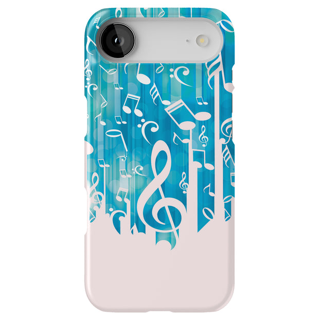 Music Note Tough Cases For Apple iPhone (17, 16, 15, 14, 13, 12, 11, X, SE, 8, 7/ Air, Plus, Pro, Max, Mini, XR, XS), Print in USA