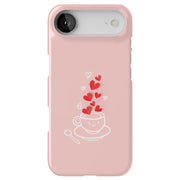 A Cup of Hearts Tough Cases For Apple iPhone (17, 16, 15, 14, 13, 12, 11, X, SE, 8, 7/ Air, Plus, Pro, Max, Mini, XR, XS), Print in USA