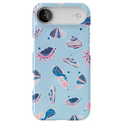 SeaShells Clams Tough Cases For Apple iPhone (17, 16, 15, 14, 13, 12, 11, X, SE, 8, 7/ Air, Plus, Pro, Max, Mini, XR, XS), Print in USA
