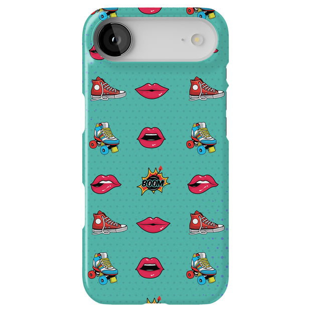 Skate Lips Tough Cases For Apple iPhone (17, 16, 15, 14, 13, 12, 11, X, SE, 8, 7/ Air, Plus, Pro, Max, Mini, XR, XS), Print in USA