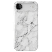 White Marble Tough Cases For Apple iPhone (17, 16, 15, 14, 13, 12, 11, X, SE, 8, 7/ Air, Plus, Pro, Max, Mini, XR, XS), Print in USA
