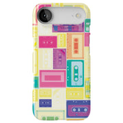 Cassette Tough Cases For Apple iPhone (17, 16, 15, 14, 13, 12, 11, X, SE, 8, 7/ Air, Plus, Pro, Max, Mini, XR, XS), Print in USA