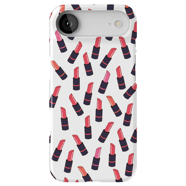 Lipstick Tough Cases For Apple iPhone (17, 16, 15, 14, 13, 12, 11, X, SE, 8, 7/ Air, Plus, Pro, Max, Mini, XR, XS), Print in USA