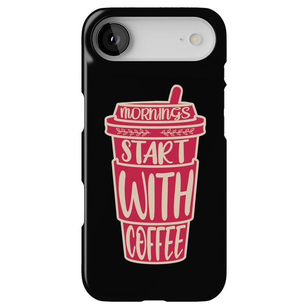 Start Coffee Tough Cases For Apple iPhone (17, 16, 15, 14, 13, 12, 11, X, SE, 8, 7/ Air, Plus, Pro, Max, Mini, XR, XS), Print in USA